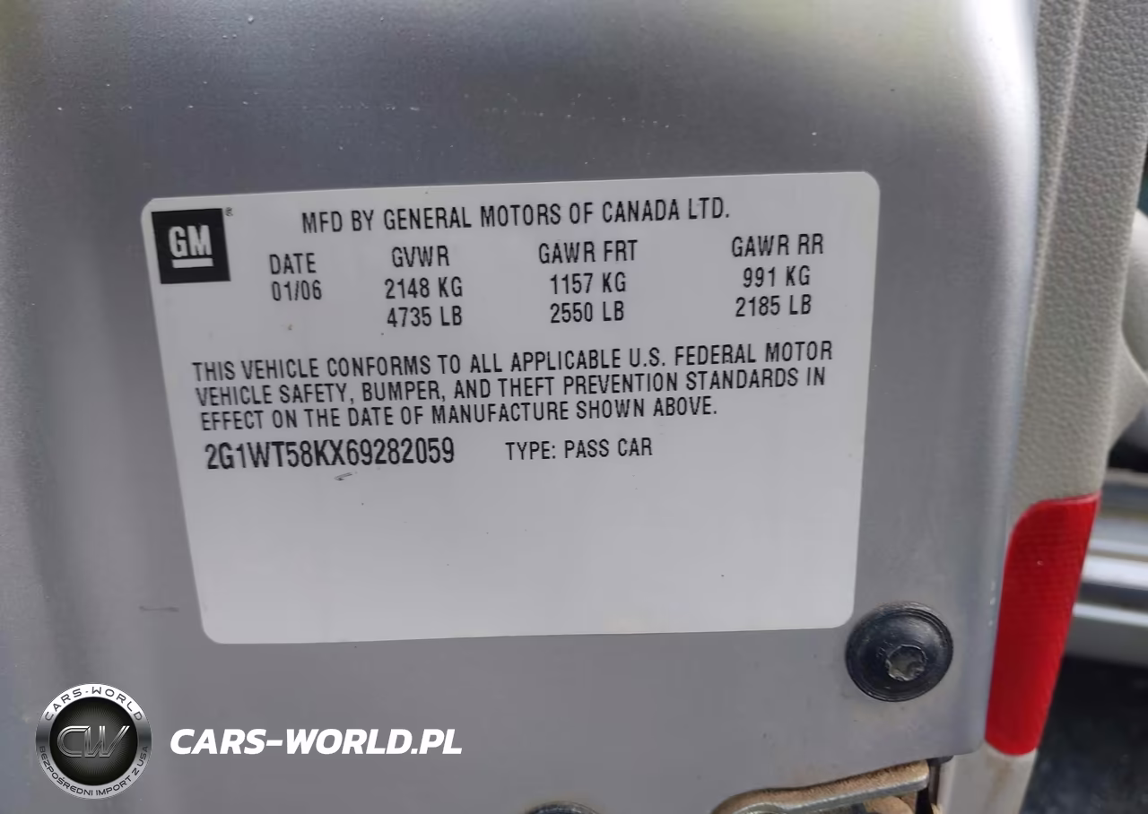 2006 Chevrolet Impala Lt VIN:2G1WT58KX69282059 - 9