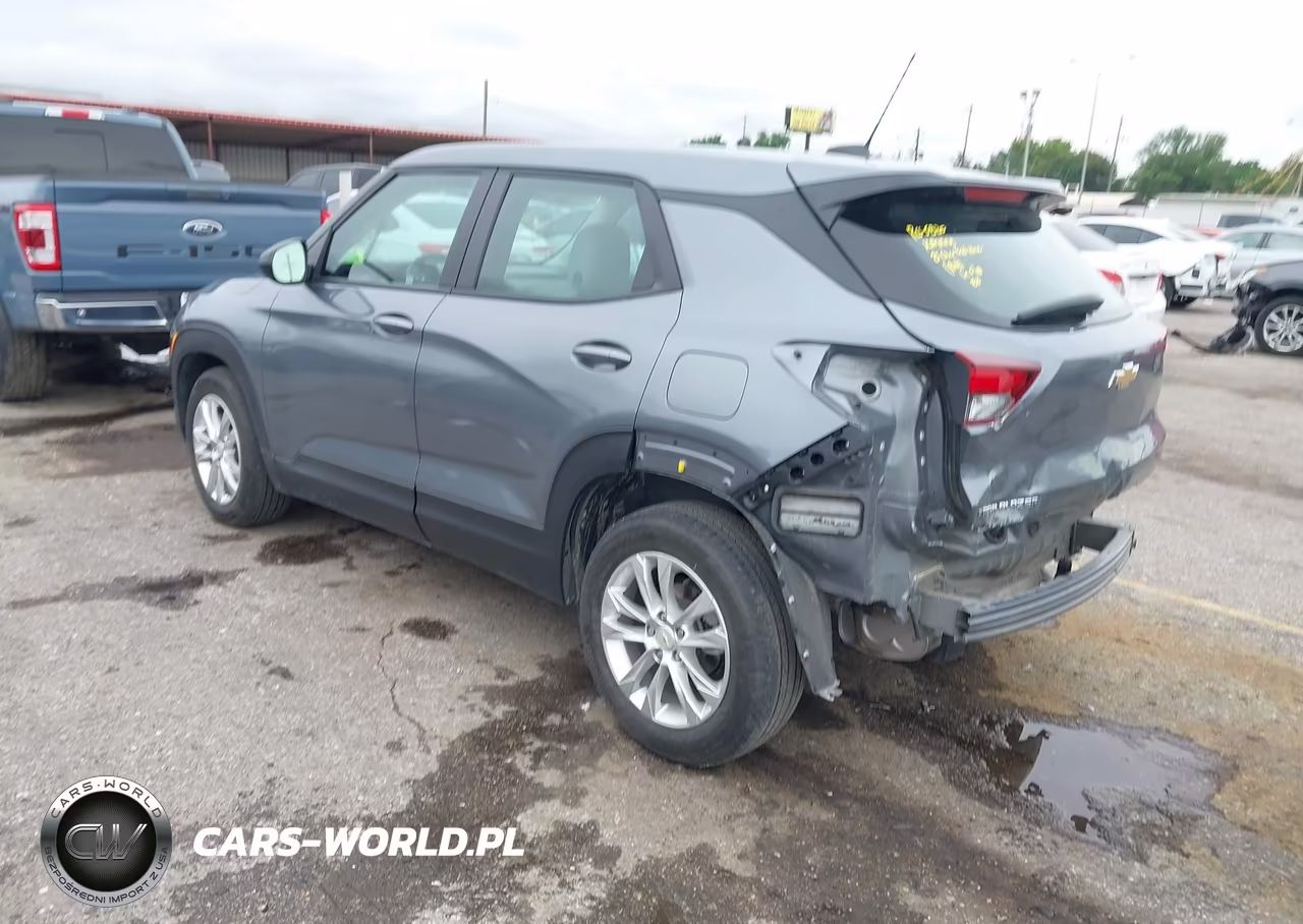 2021 Chevrolet Trailblazer Fwd Ls VIN:KL79MMS27MB165276 - 3