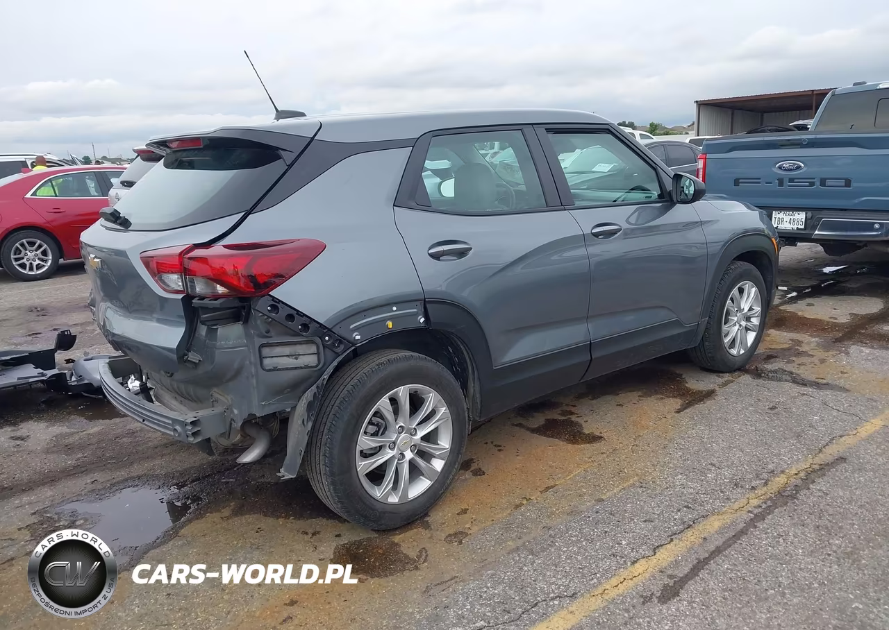 2021 Chevrolet Trailblazer Fwd Ls VIN:KL79MMS27MB165276 - 4