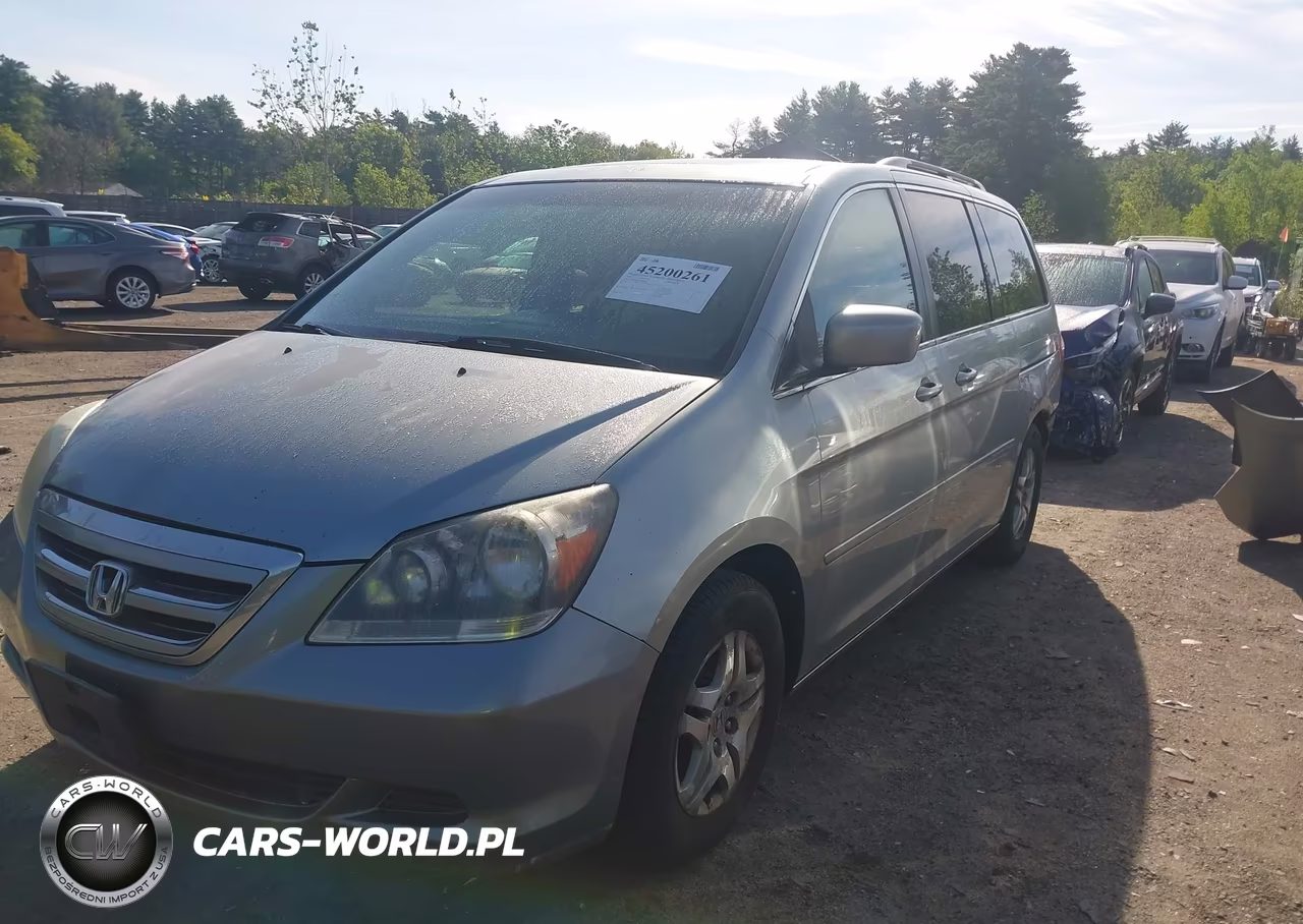 2007 Honda Odyssey Ex-L VIN:5FNRL38687B083651 - 2