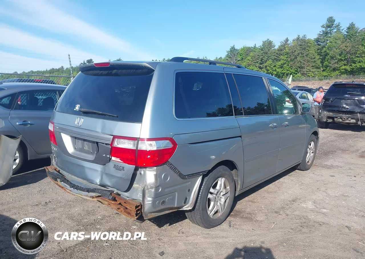 2007 Honda Odyssey Ex-L VIN:5FNRL38687B083651 - 4