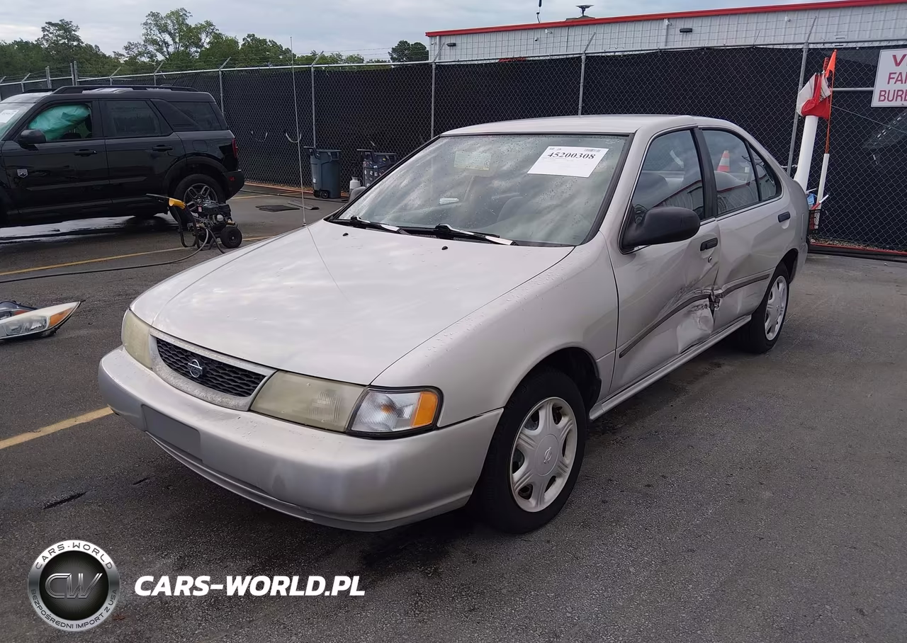 1998 Nissan Sentra Gle-Gxe-Xe VIN:1N4AB41D8WC743655 - 2