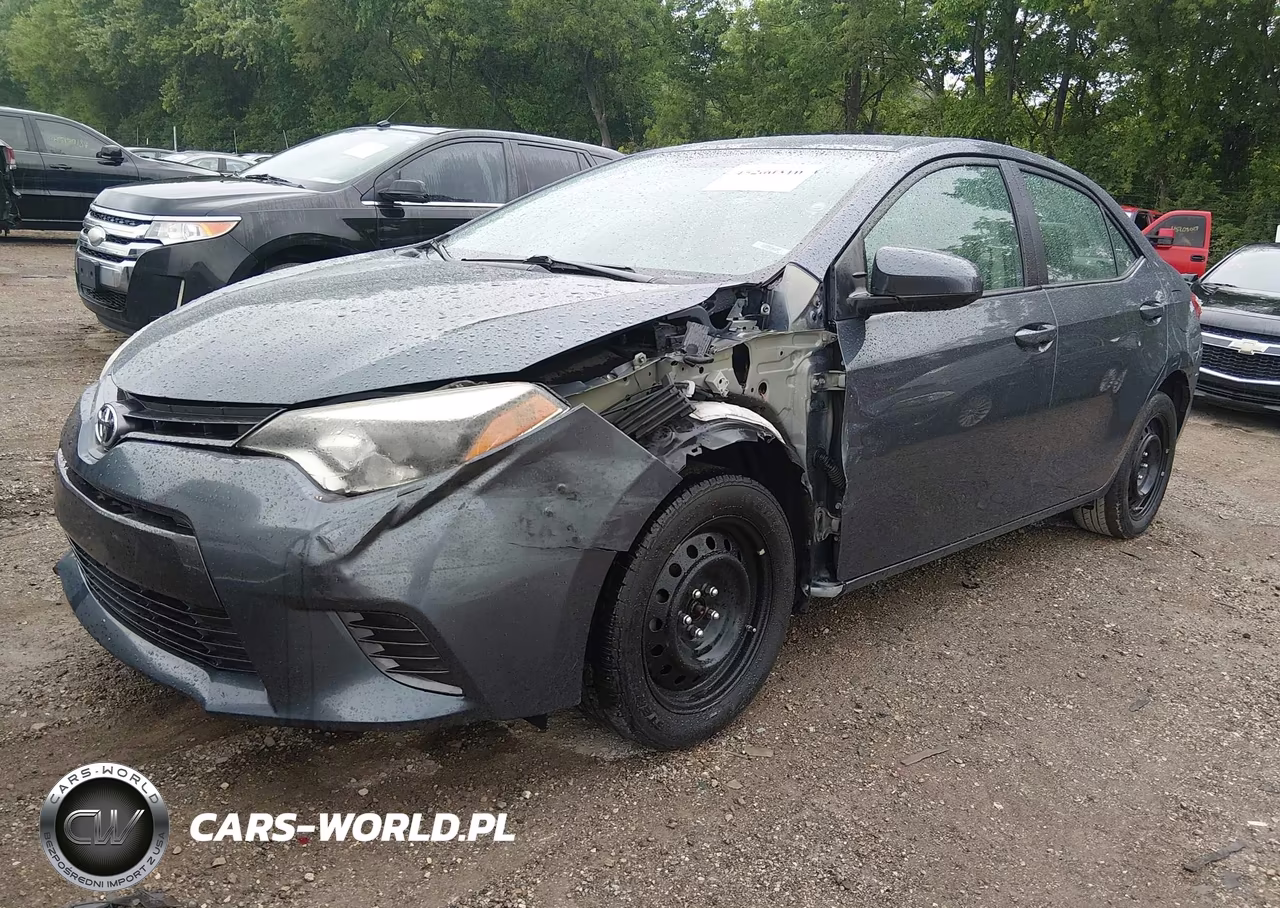 2015 Toyota Corolla Le VIN:2T1BURHEXFC360604 - 2