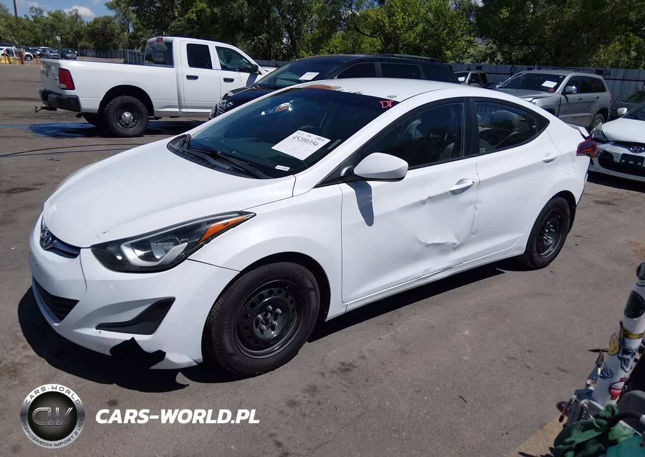 2016 Hyundai Elantra Se VIN:5NPDH4AE9GH706764 - 2