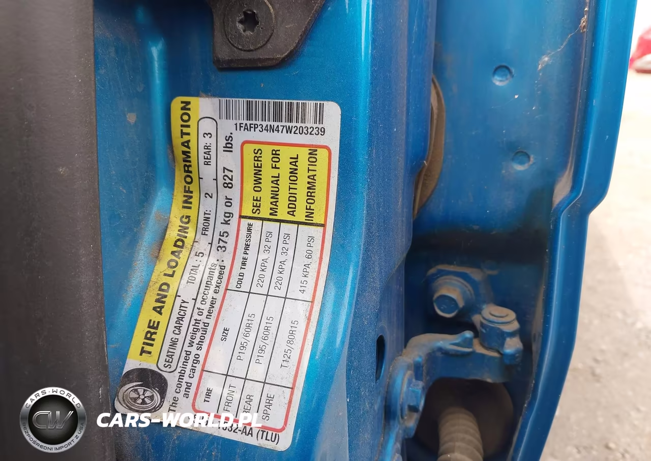2007 Ford Focus S-Se-Ses VIN:1FAFP34N47W203239 - 9