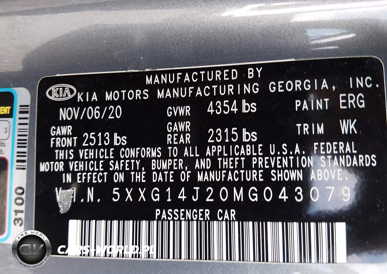 2021 Kia K5 Lxs VIN:5XXG14J20MG043079 - 9