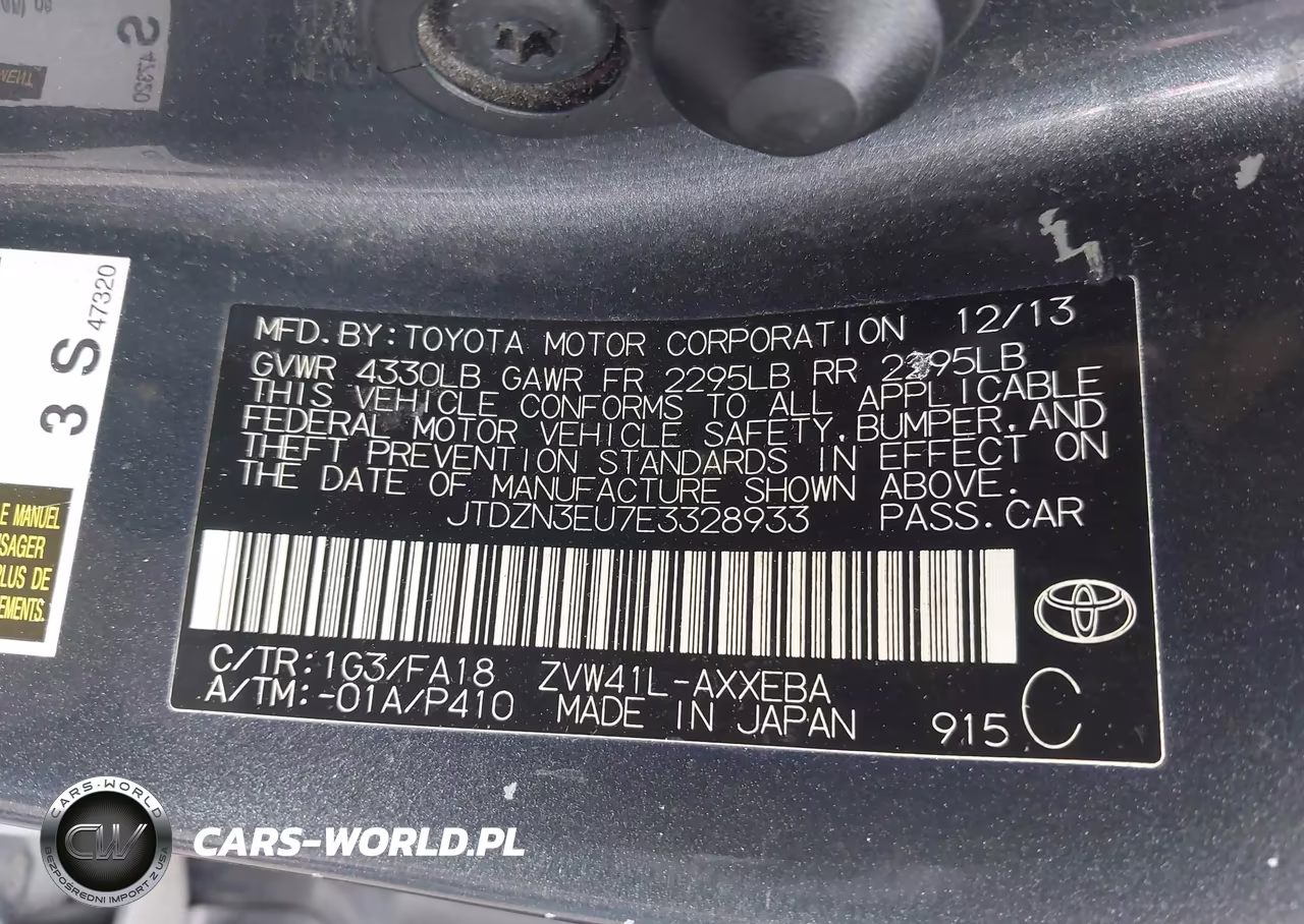 2014 Toyota Prius V Three VIN:JTDZN3EU7E3328933 - 9