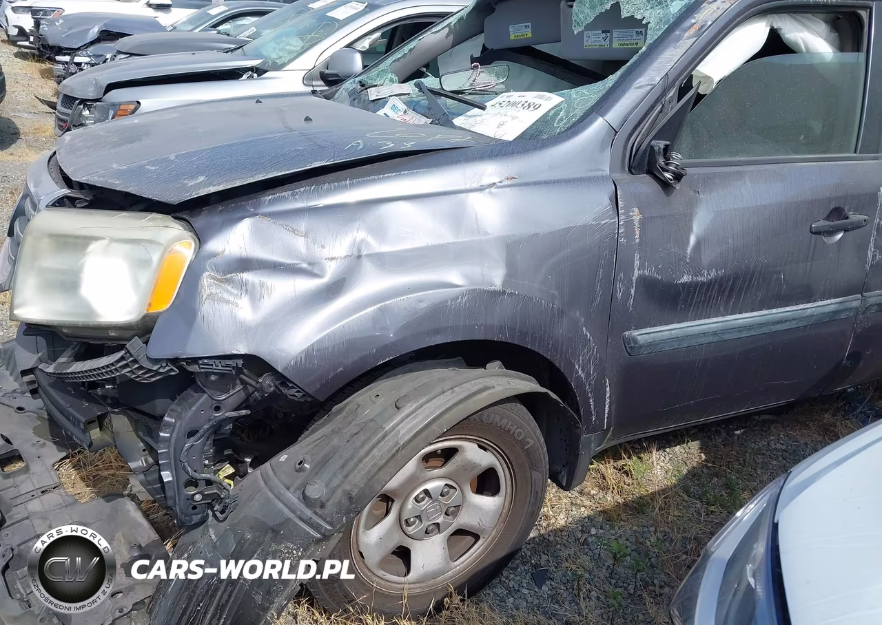 2015 Honda Pilot Lx VIN:5FNYF3H28FB018071 - 2