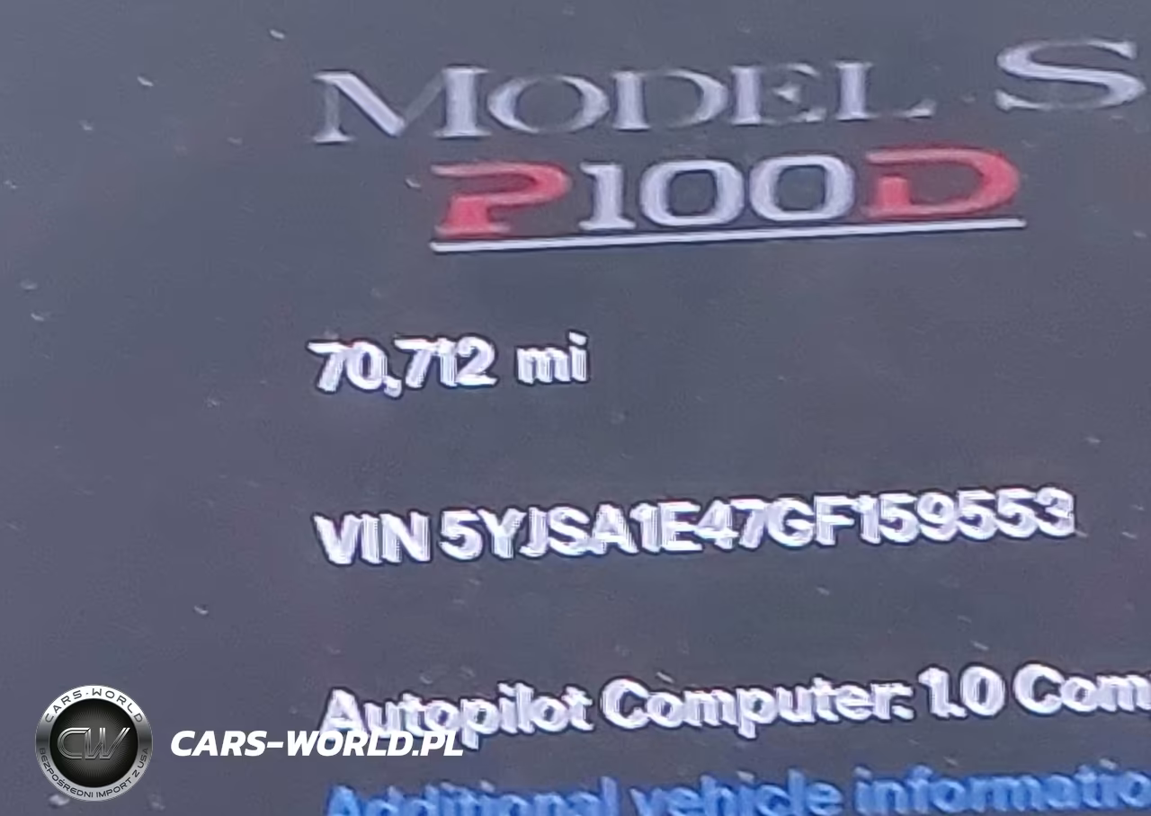 2016 Tesla Model S 90D-P100D-P85D-P90D VIN:5YJSA1E47GF159553 - 7