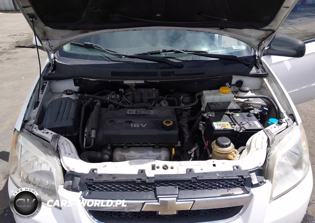 2008 Chevrolet Aveo Ls VIN:KL1TD56658B118689 - 10