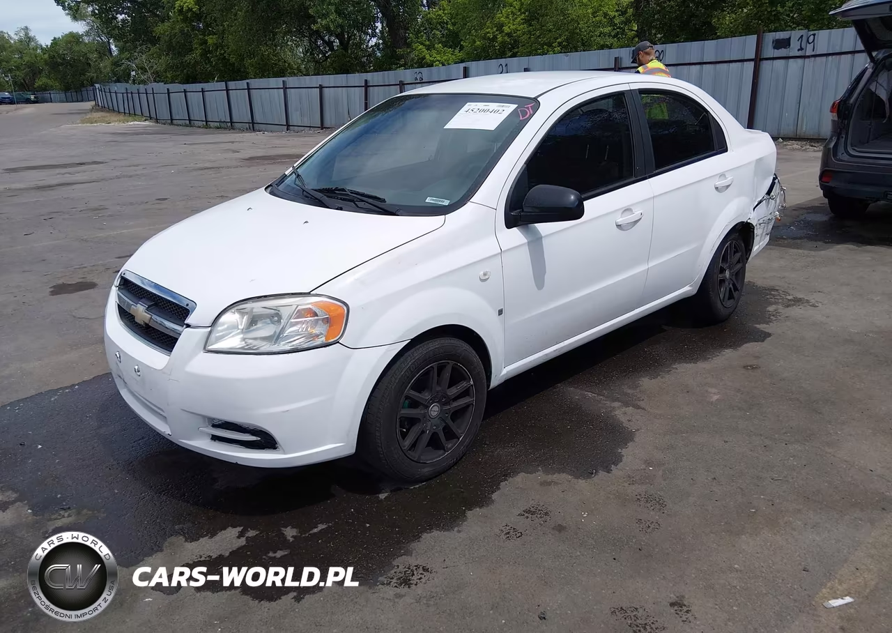 2008 Chevrolet Aveo Ls VIN:KL1TD56658B118689 - 2