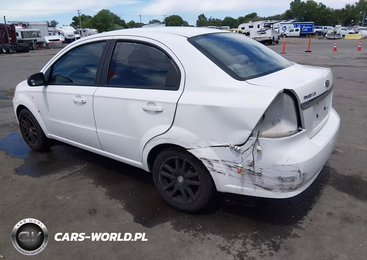 2008 Chevrolet Aveo Ls VIN:KL1TD56658B118689 - 3