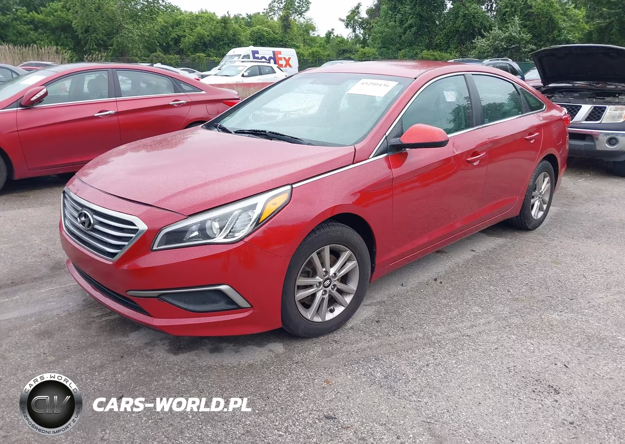 2017 Hyundai Sonata Se VIN:5NPE24AF9HH477423 - 2