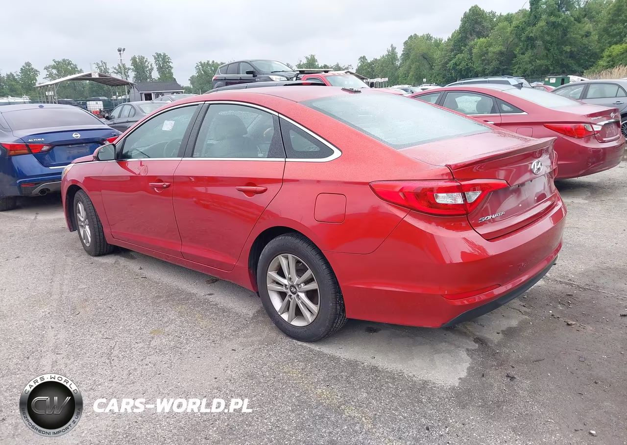 2017 Hyundai Sonata Se VIN:5NPE24AF9HH477423 - 3