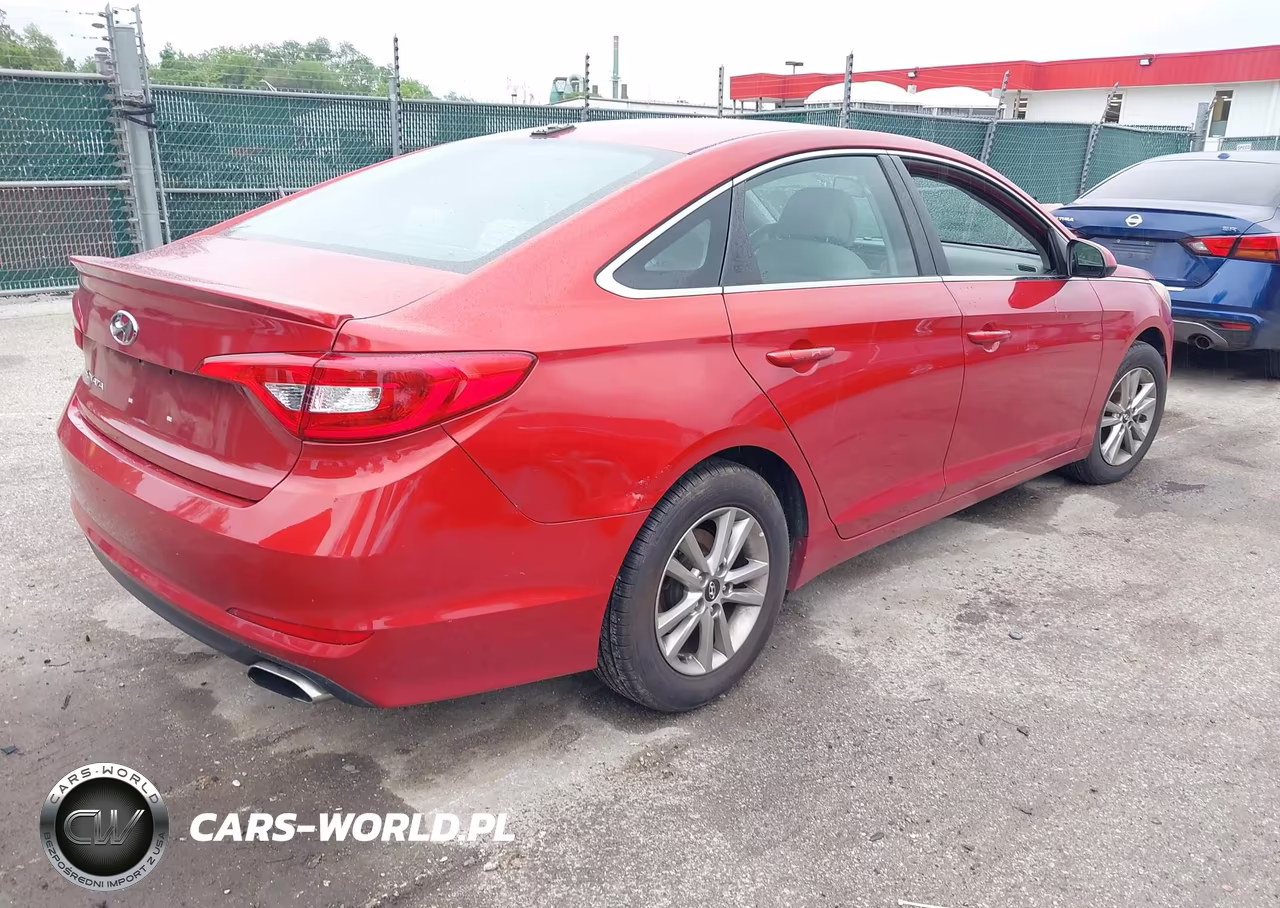 2017 Hyundai Sonata Se VIN:5NPE24AF9HH477423 - 4
