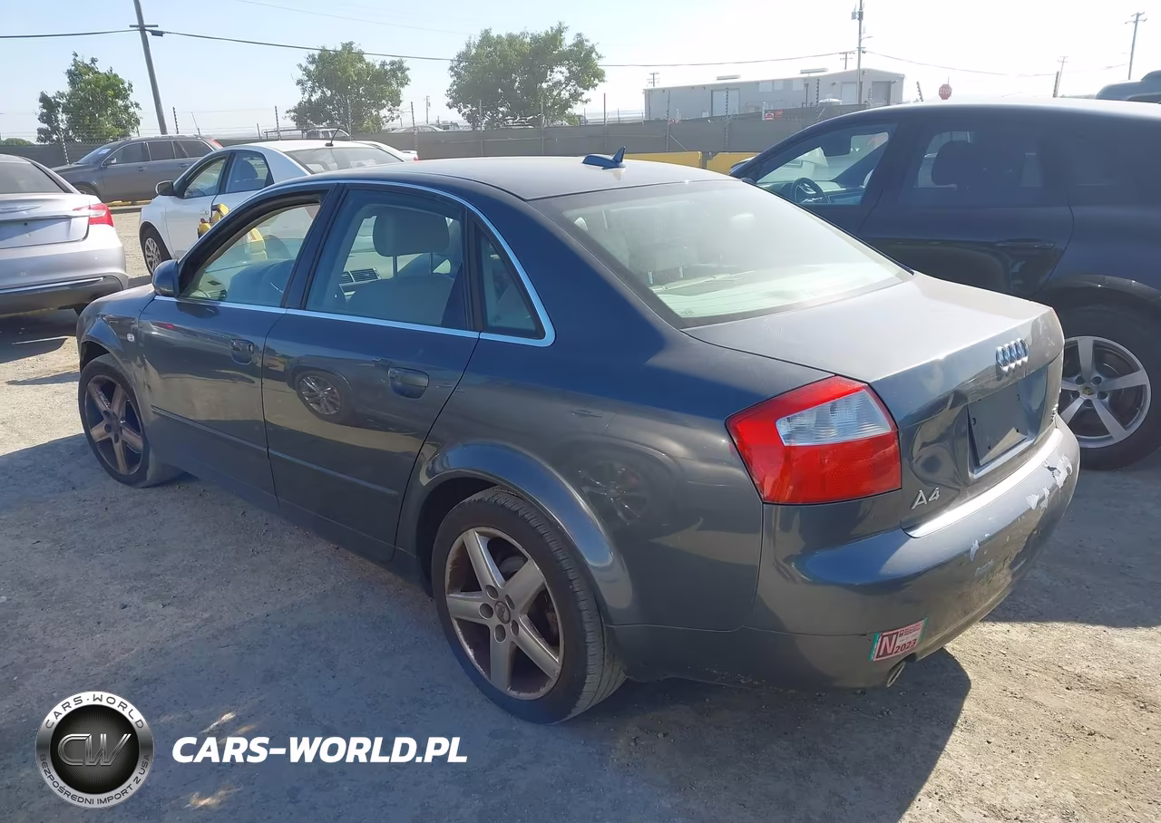 2005 Audi A4 3.0 VIN:WAULT68E85A045841 - 3