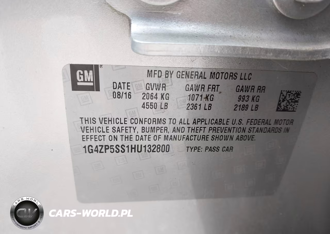 2017 Buick Lacrosse Essence VIN:1G4ZP5SS1HU132800 - 9