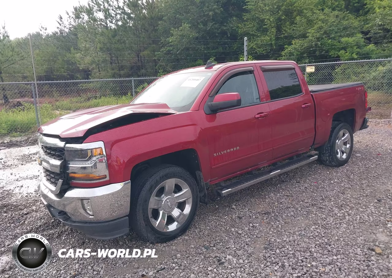 2018 Chevrolet Silverado 1500 1Lt VIN:3GCUKRER0JG414626 - 2