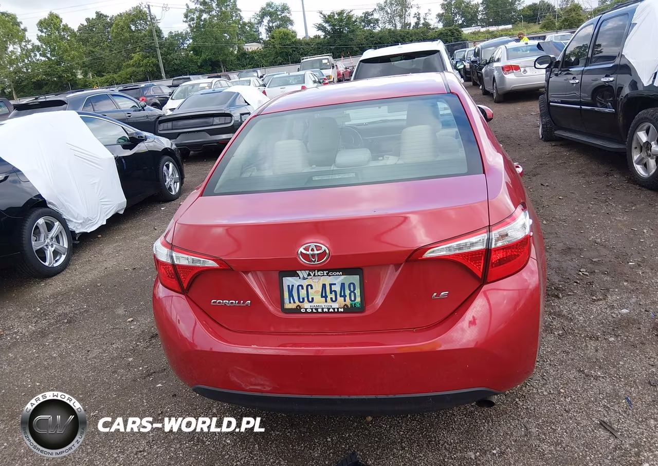 2016 Toyota Corolla Le VIN:5YFBURHEXGP544586 - 17