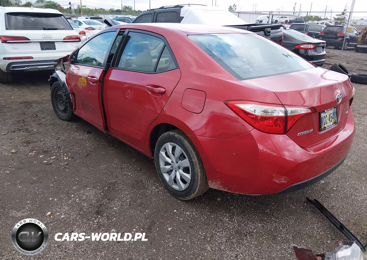 2016 Toyota Corolla Le VIN:5YFBURHEXGP544586 - 3