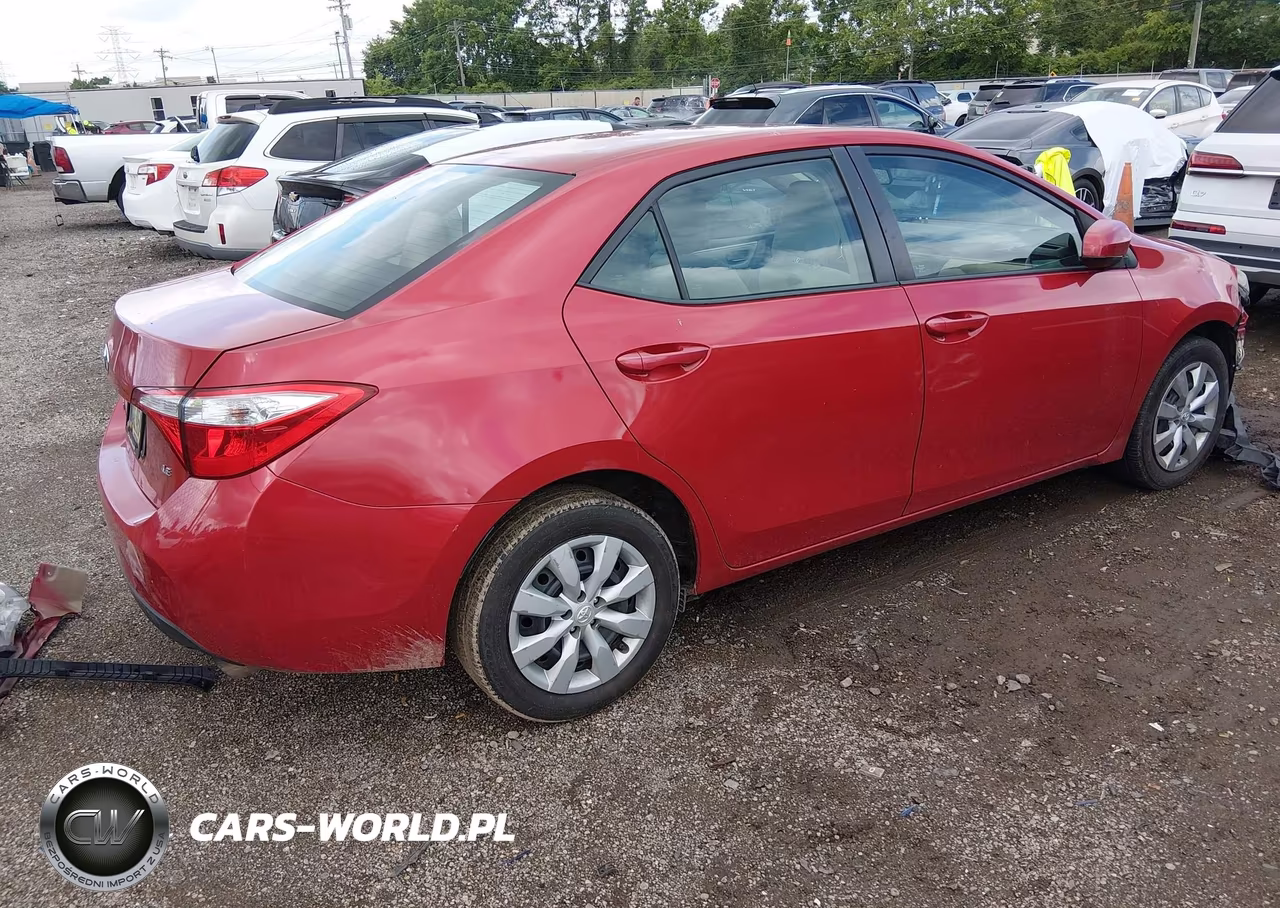 2016 Toyota Corolla Le VIN:5YFBURHEXGP544586 - 4