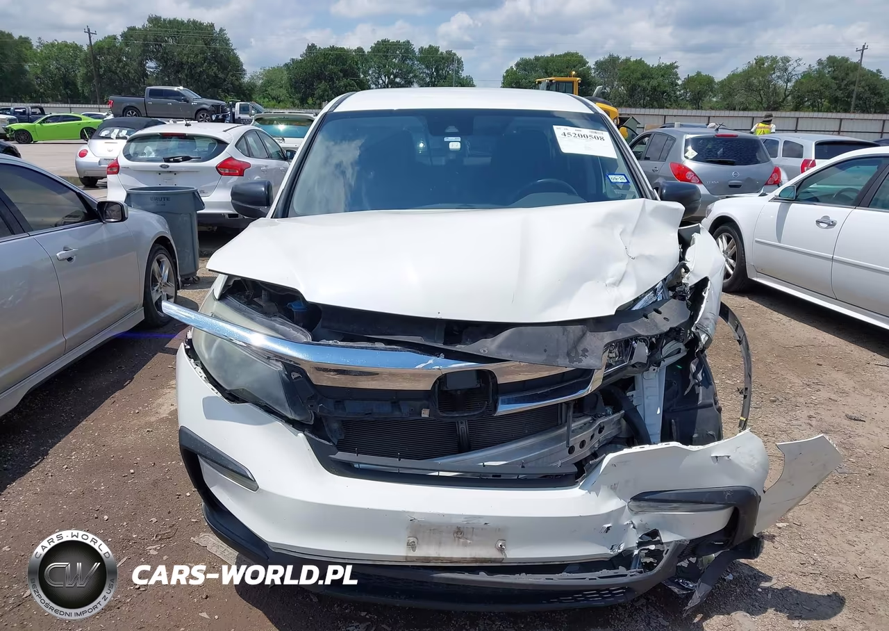 2019 Honda Pilot Lx VIN:5FNYF6H15KB053184 - 12