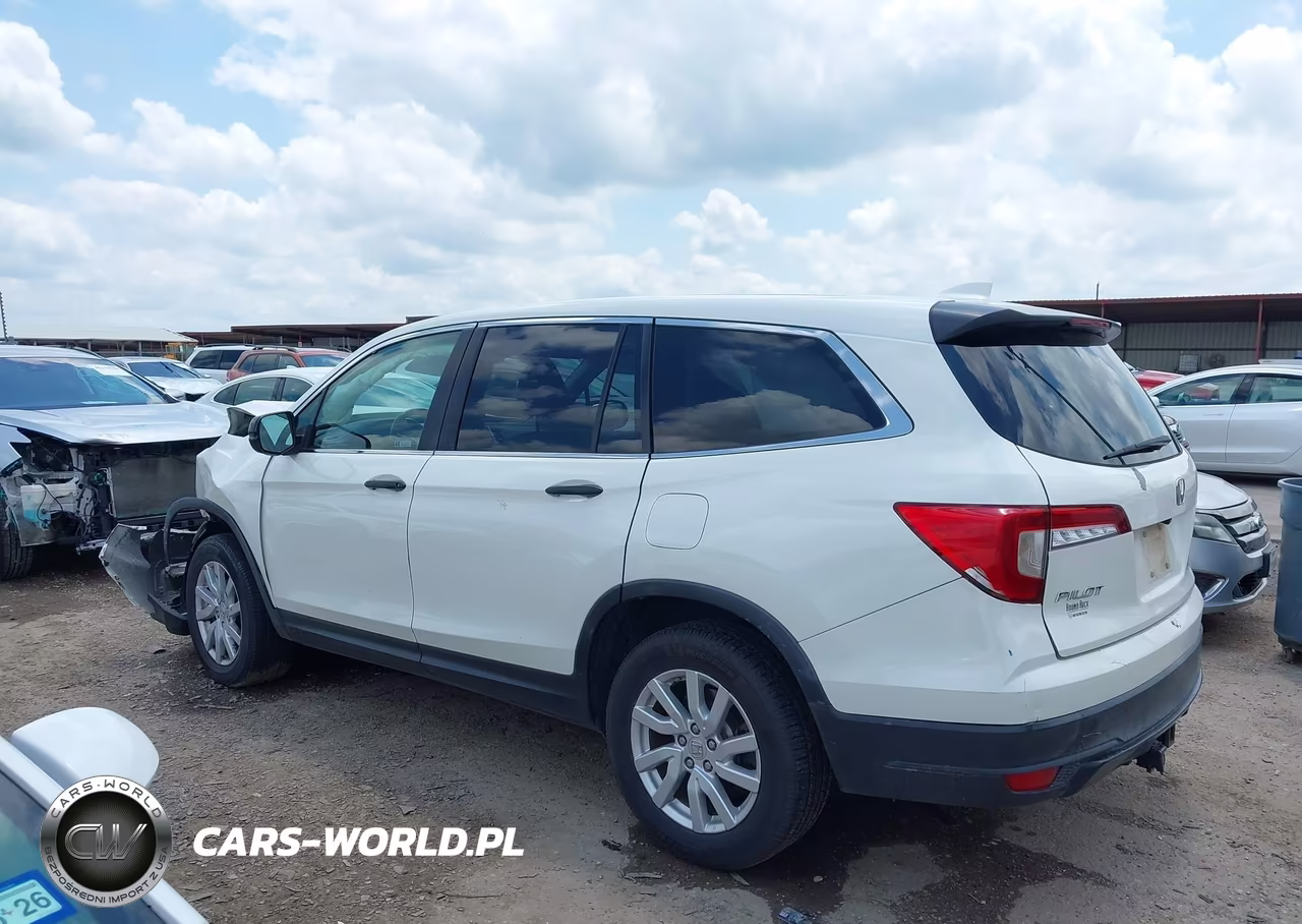 2019 Honda Pilot Lx VIN:5FNYF6H15KB053184 - 14