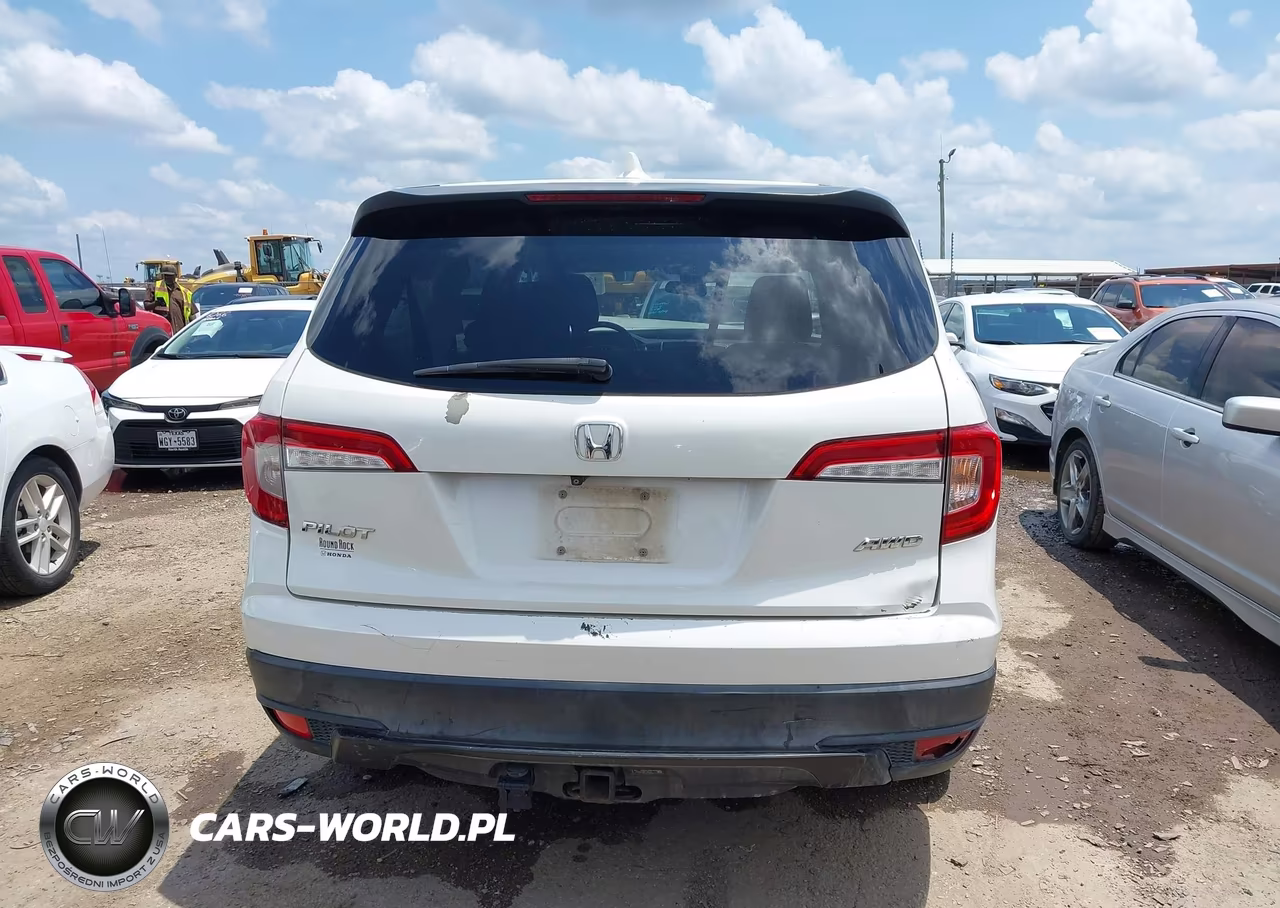 2019 Honda Pilot Lx VIN:5FNYF6H15KB053184 - 16