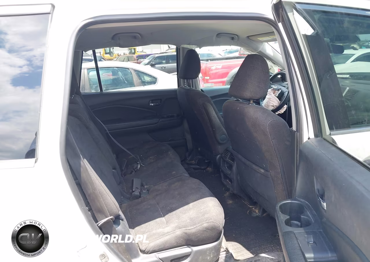 2019 Honda Pilot Lx VIN:5FNYF6H15KB053184 - 8