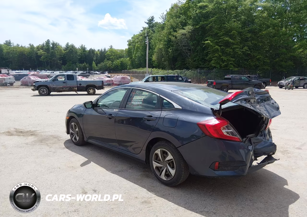 2017 Honda Civic Lx VIN:19XFC2F54HE228666 - 3