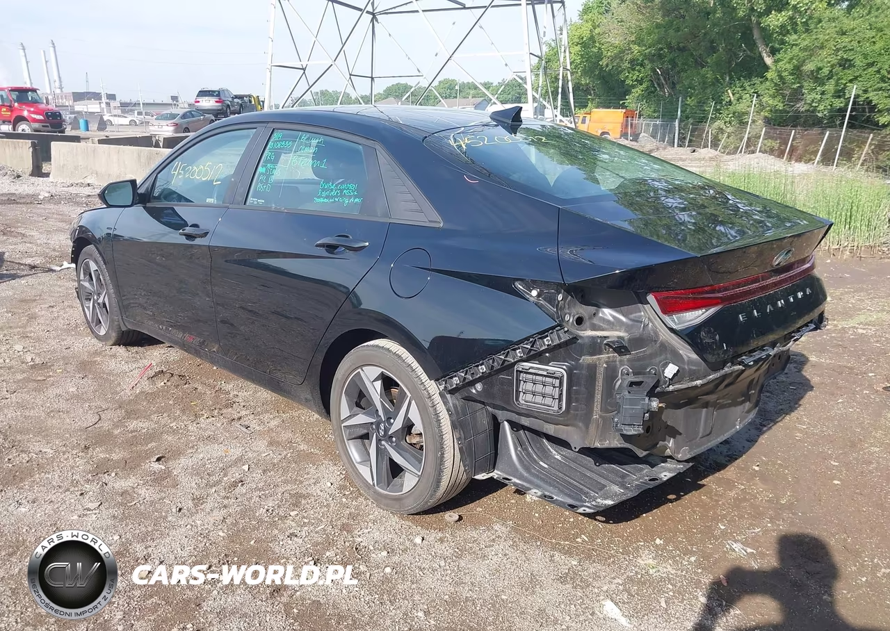 2023 Hyundai Elantra Sel VIN:KMHLS4AG7PU508023 - 3