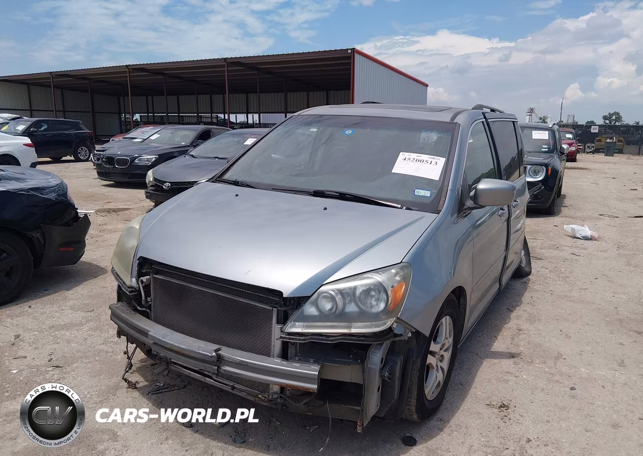 2007 Honda Odyssey Touring VIN:5FNRL38897B089234 - 2