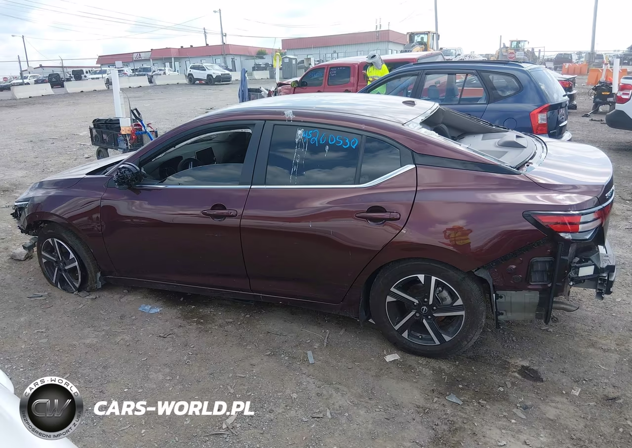 2025 Nissan Sentra Sv VIN:3N1AB8CV1SY345554 - 14