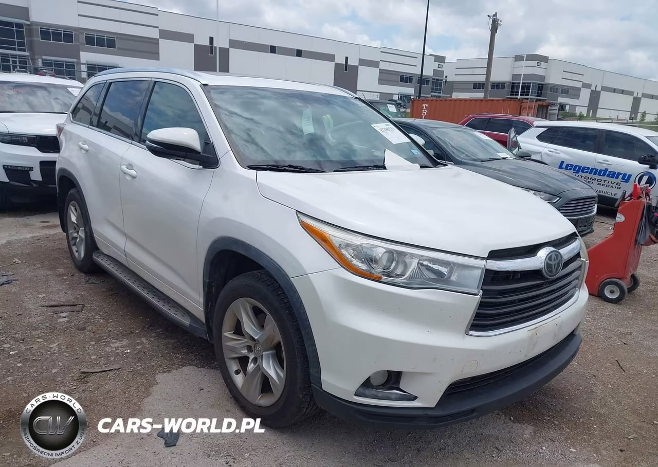 2015 Toyota Highlander Limited Platinum V6 – zdjęcie 1 z 16