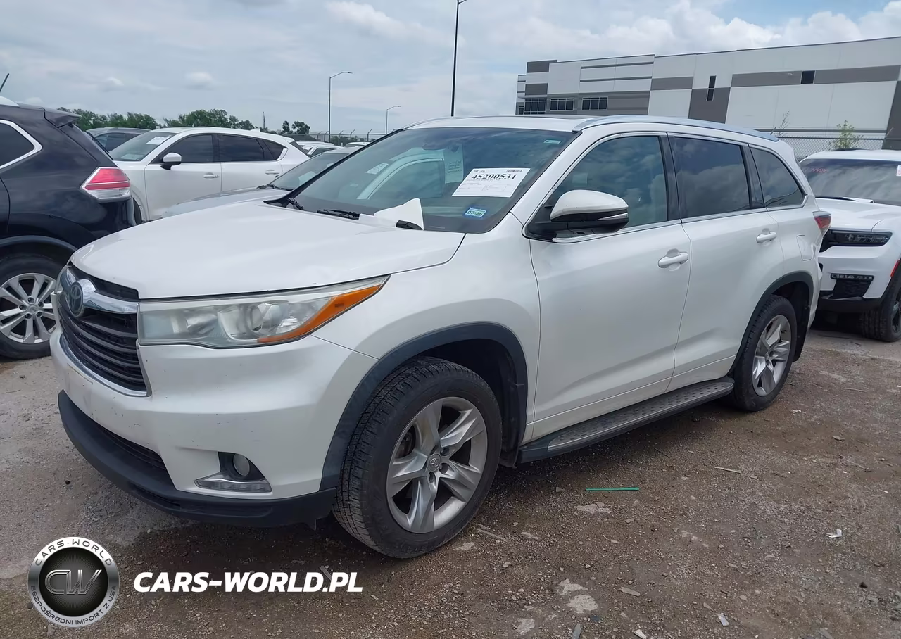 2015 Toyota Highlander Limited Platinum V6 VIN:5TDYKRFH1FS115999 - 2