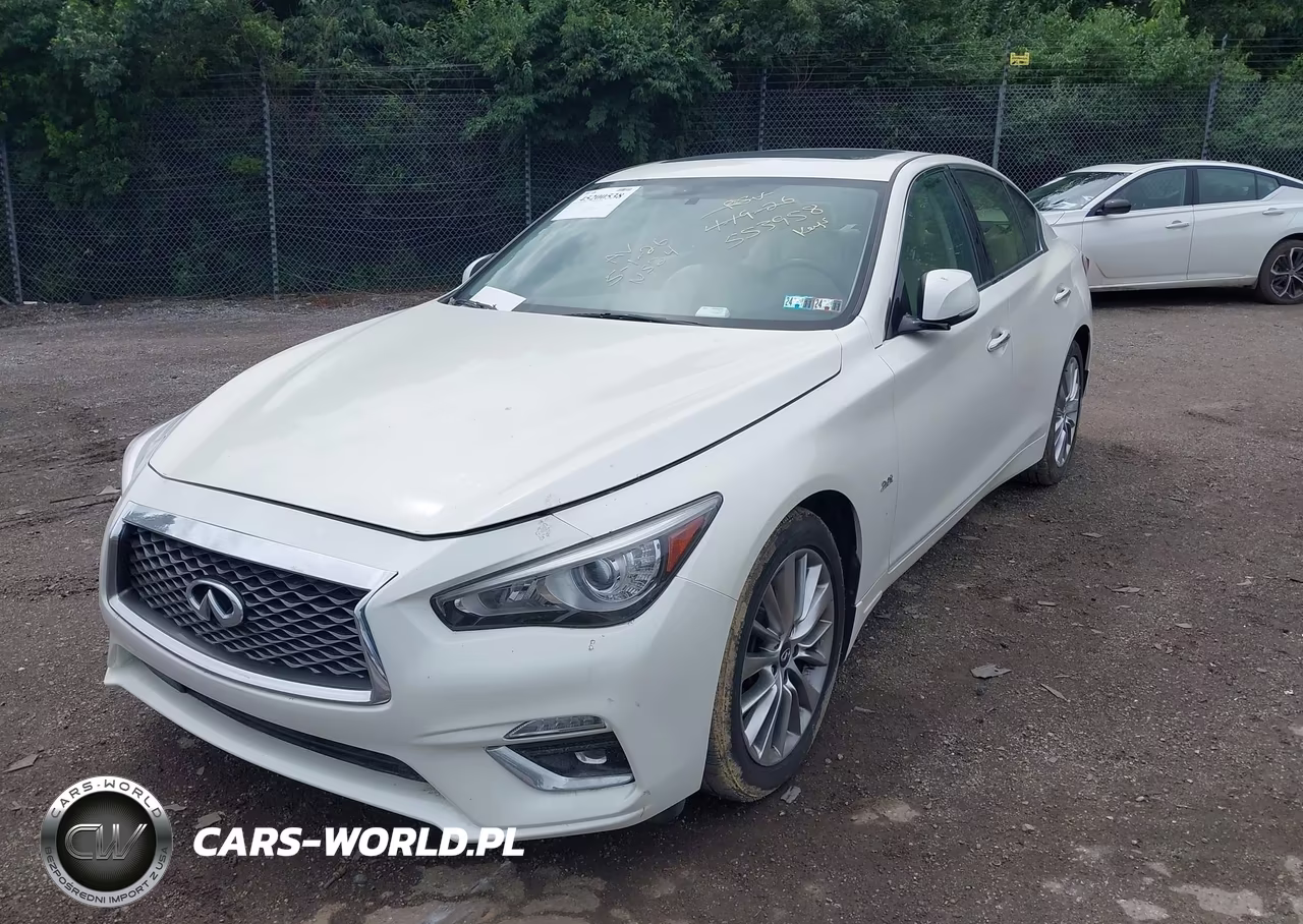 2019 Infiniti Q50 3.0T Luxe VIN:JN1EV7AR8KM553958 - 2