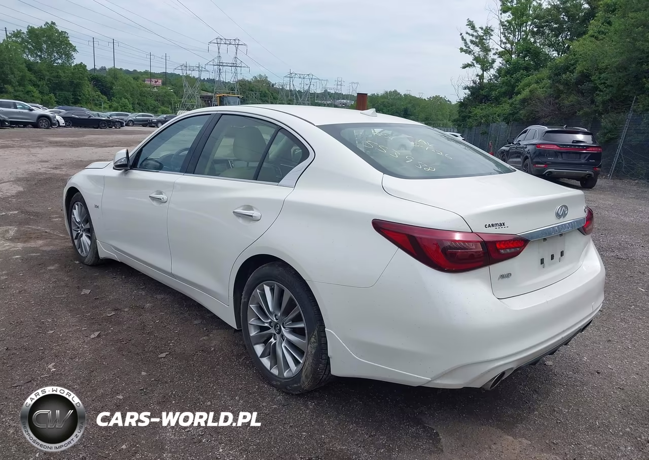 2019 Infiniti Q50 3.0T Luxe VIN:JN1EV7AR8KM553958 - 3