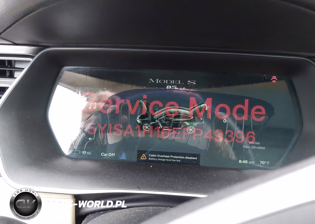 2014 Tesla Model S P85 VIN:5YJSA1H10EFP49396 - 7