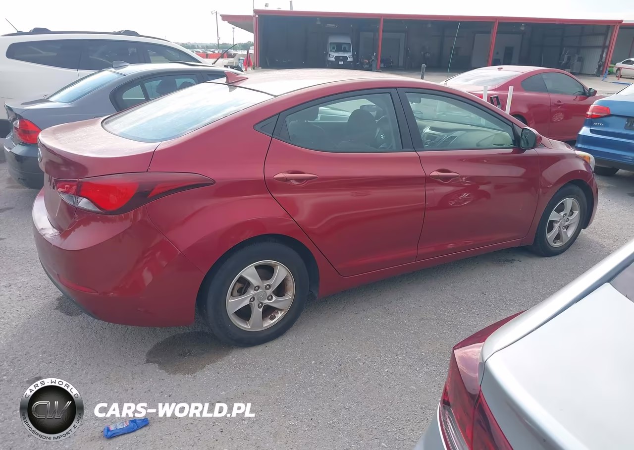 2014 Hyundai Elantra Se VIN:5NPDH4AE3EH530131 - 4