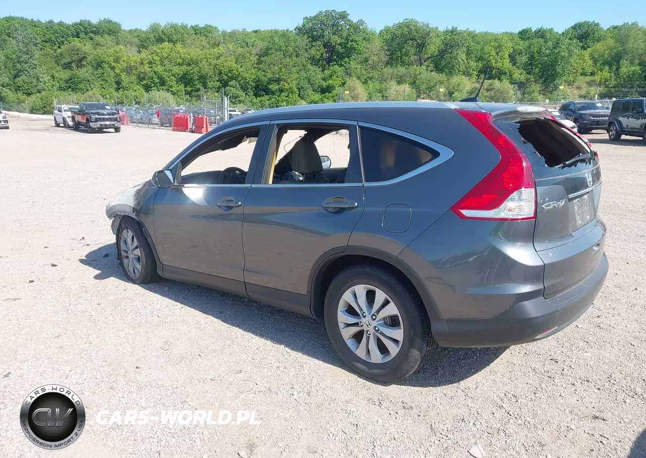 2013 Honda Cr-V Ex-L VIN:2HKRM4H74DH655047 - 3