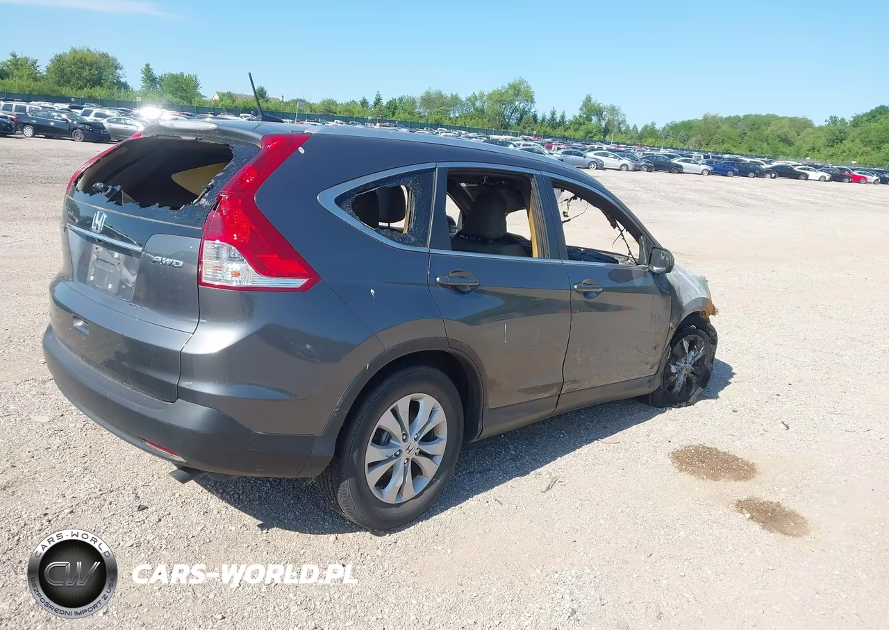2013 Honda Cr-V Ex-L VIN:2HKRM4H74DH655047 - 4