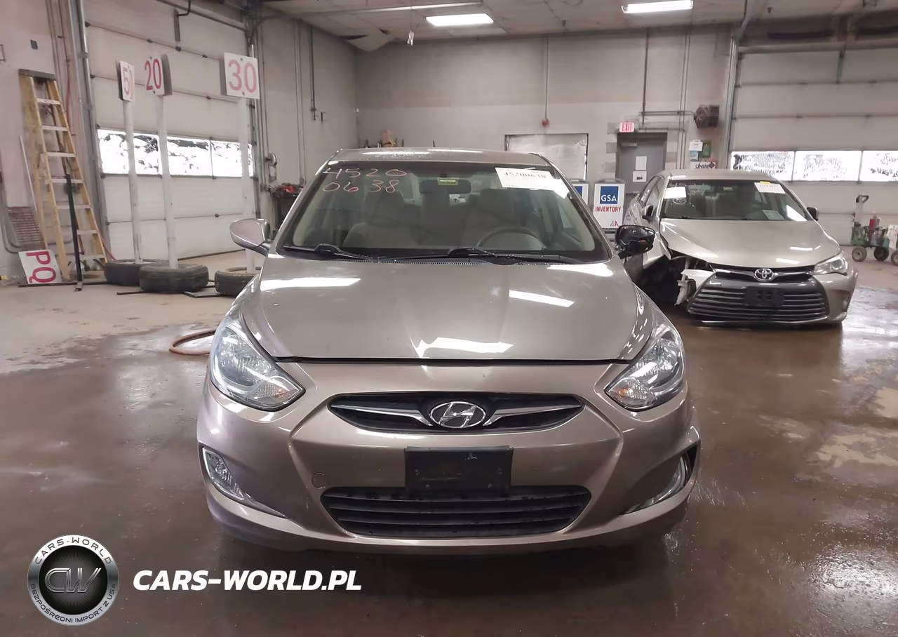 2012 Hyundai Accent Gls VIN:KMHCU4AE5CU211934 - 12