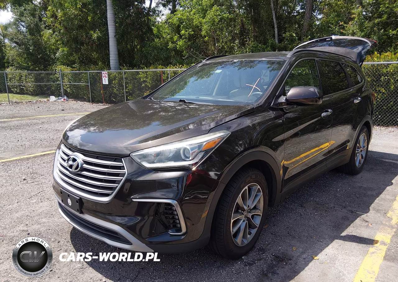 2017 Hyundai Santa Fe Se VIN:KM8SM4HF9HU195318 - 2