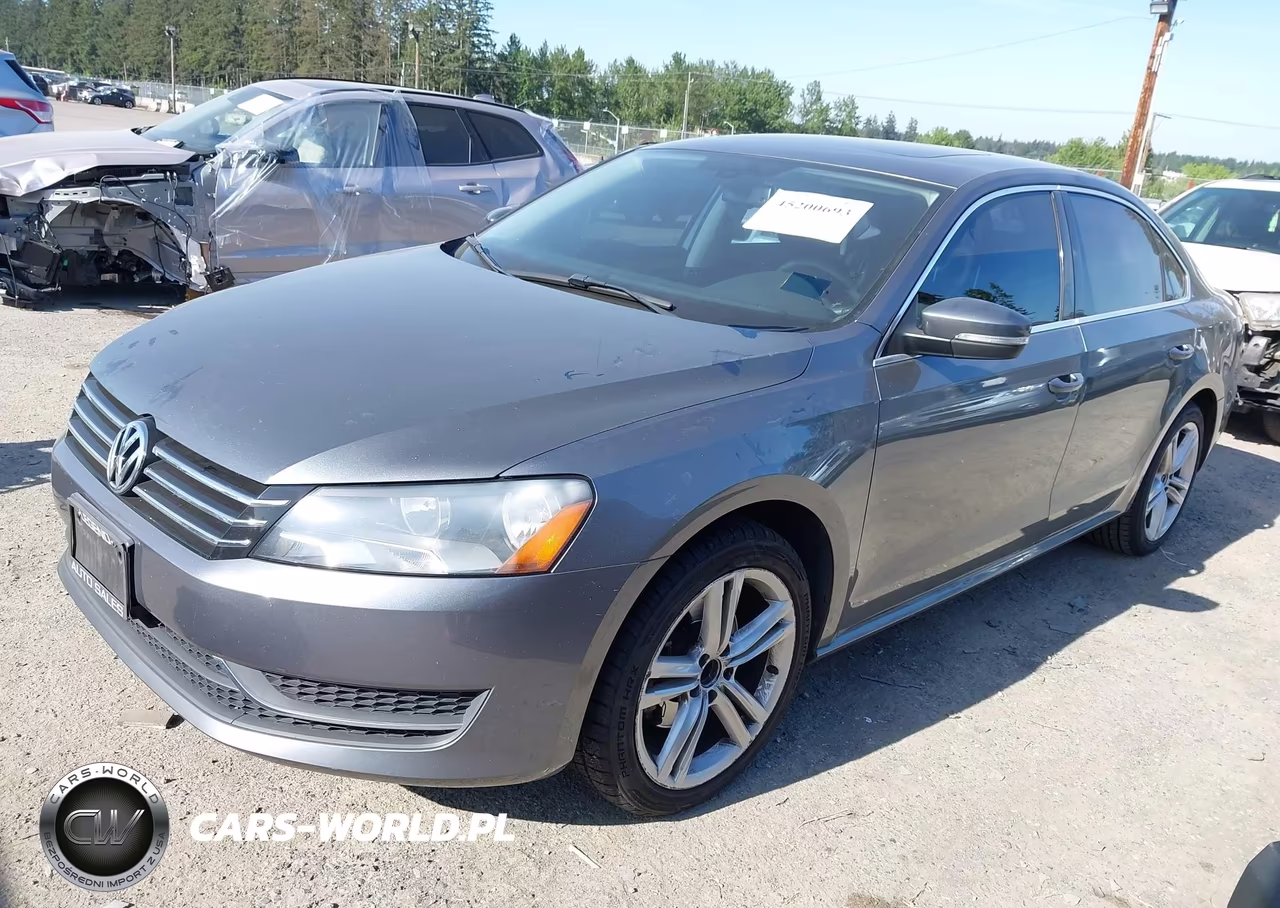 2014 Volkswagen Passat 1.8T Se VIN:1VWBT7A35EC117366 - 2