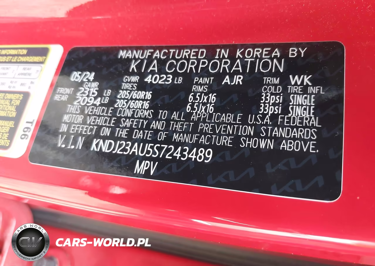 2025 Kia Soul S VIN:KNDJ23AU5S7243489 - 9