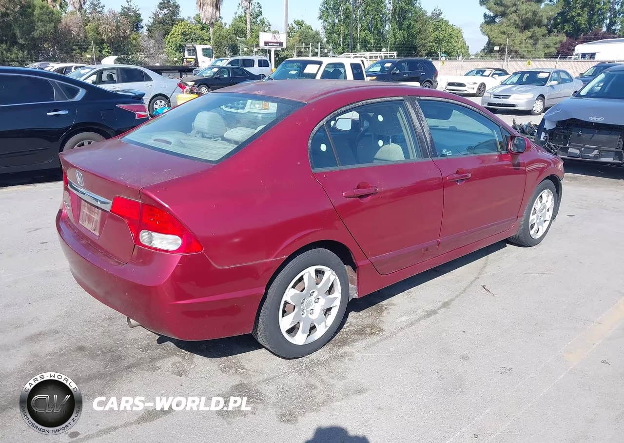 2011 Honda Civic Lx VIN:2HGFA1F54BH520895 - 4
