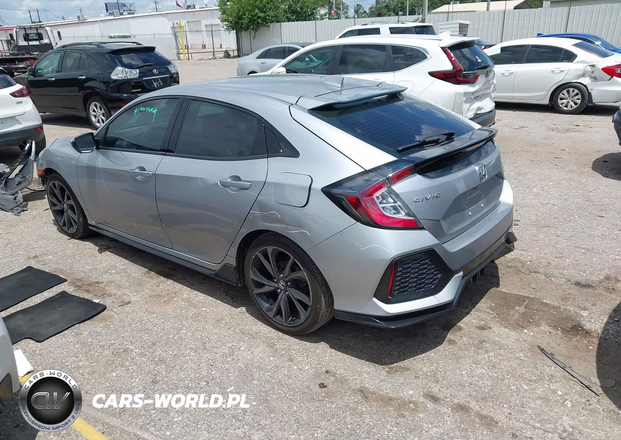 2018 Honda Civic Sport VIN:SHHFK7H46JU240952 - 3
