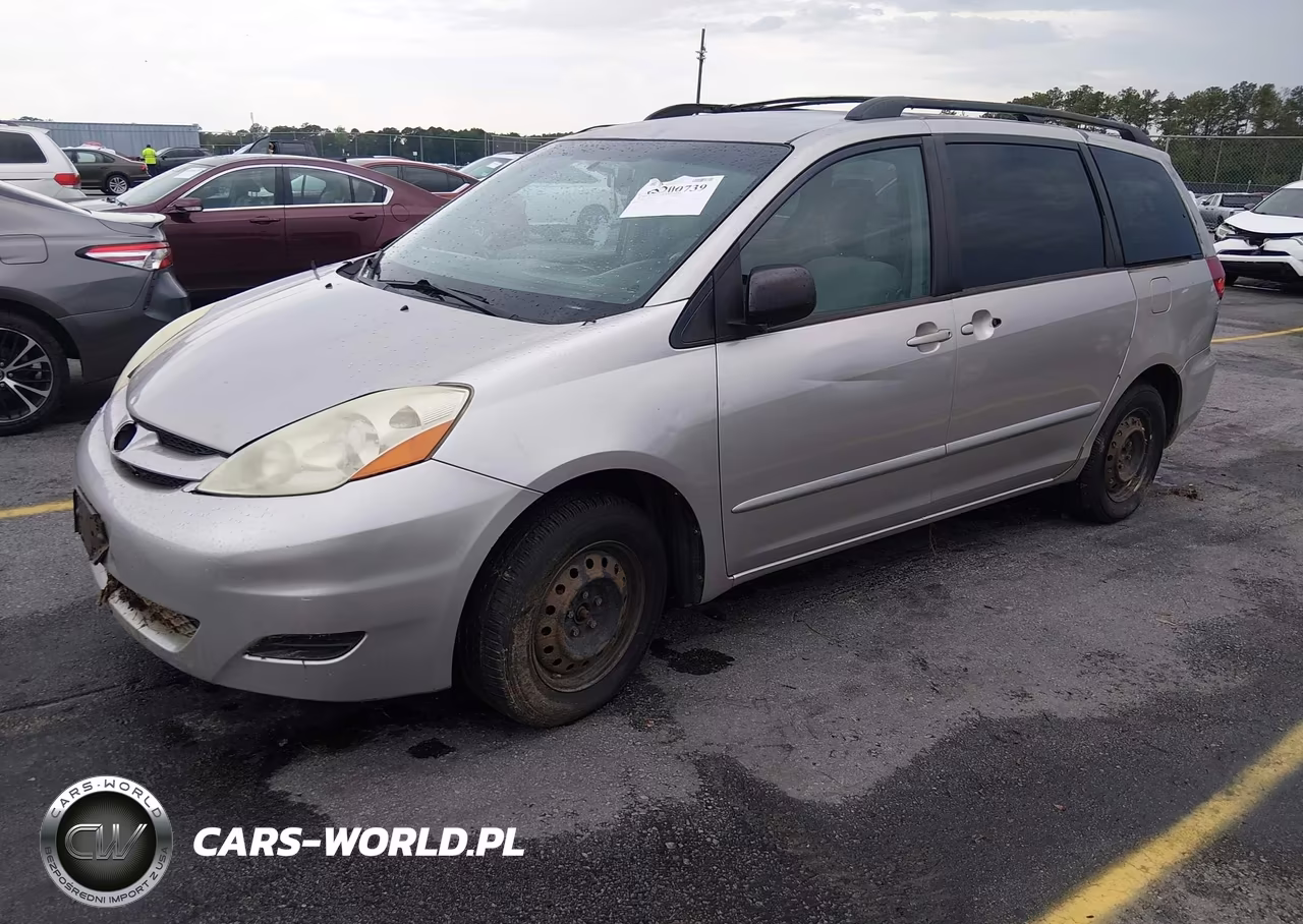 2007 Toyota Sienna Le VIN:5TDZK23C17S080726 - 2