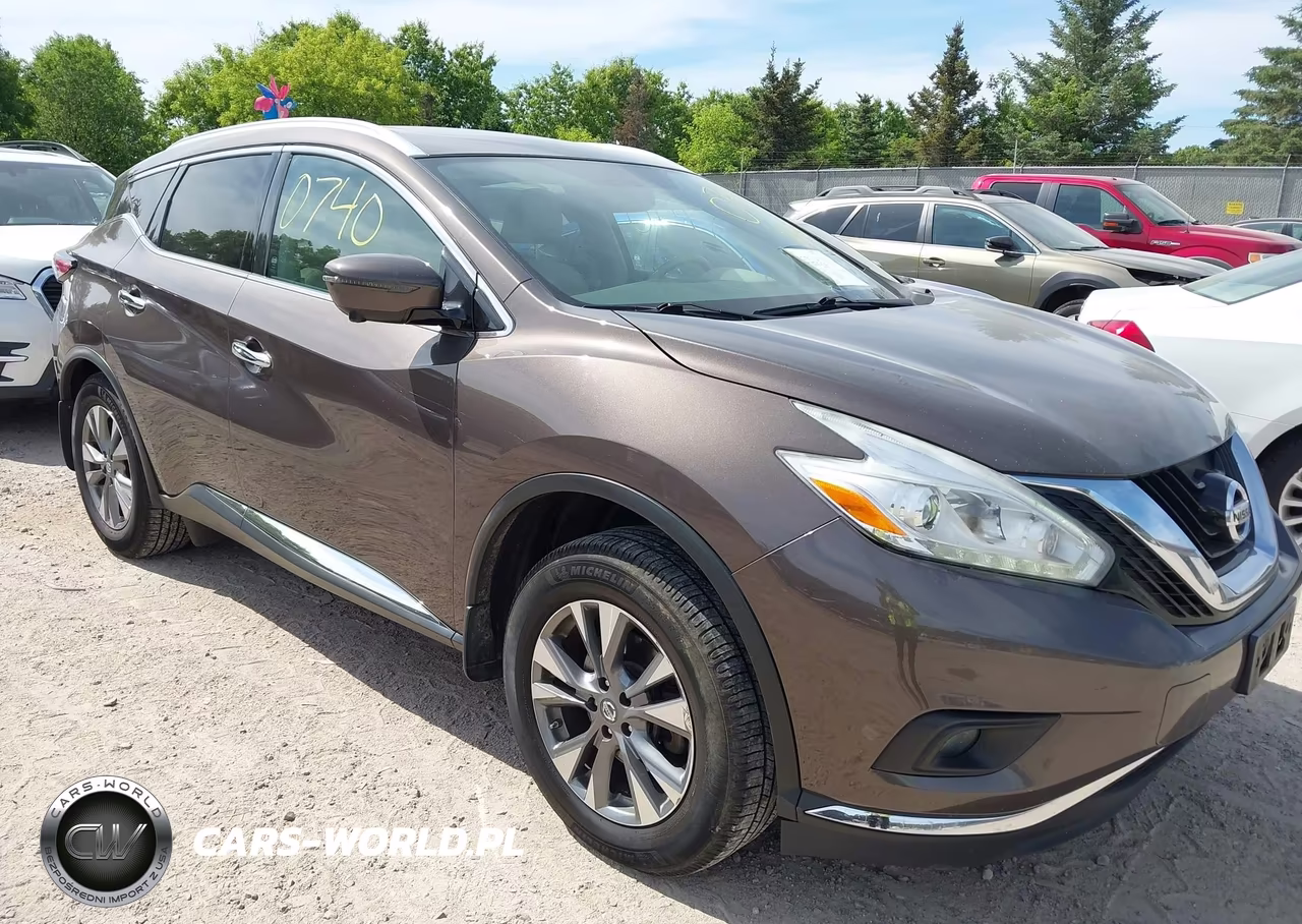 2017 Nissan Murano Platinum-S-Sl-Sv