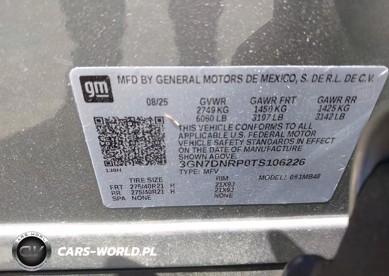 2026 Chevrolet Equinox Ev Lt 2, Fwd VIN:3GN7DNRP0TS106226 - 9